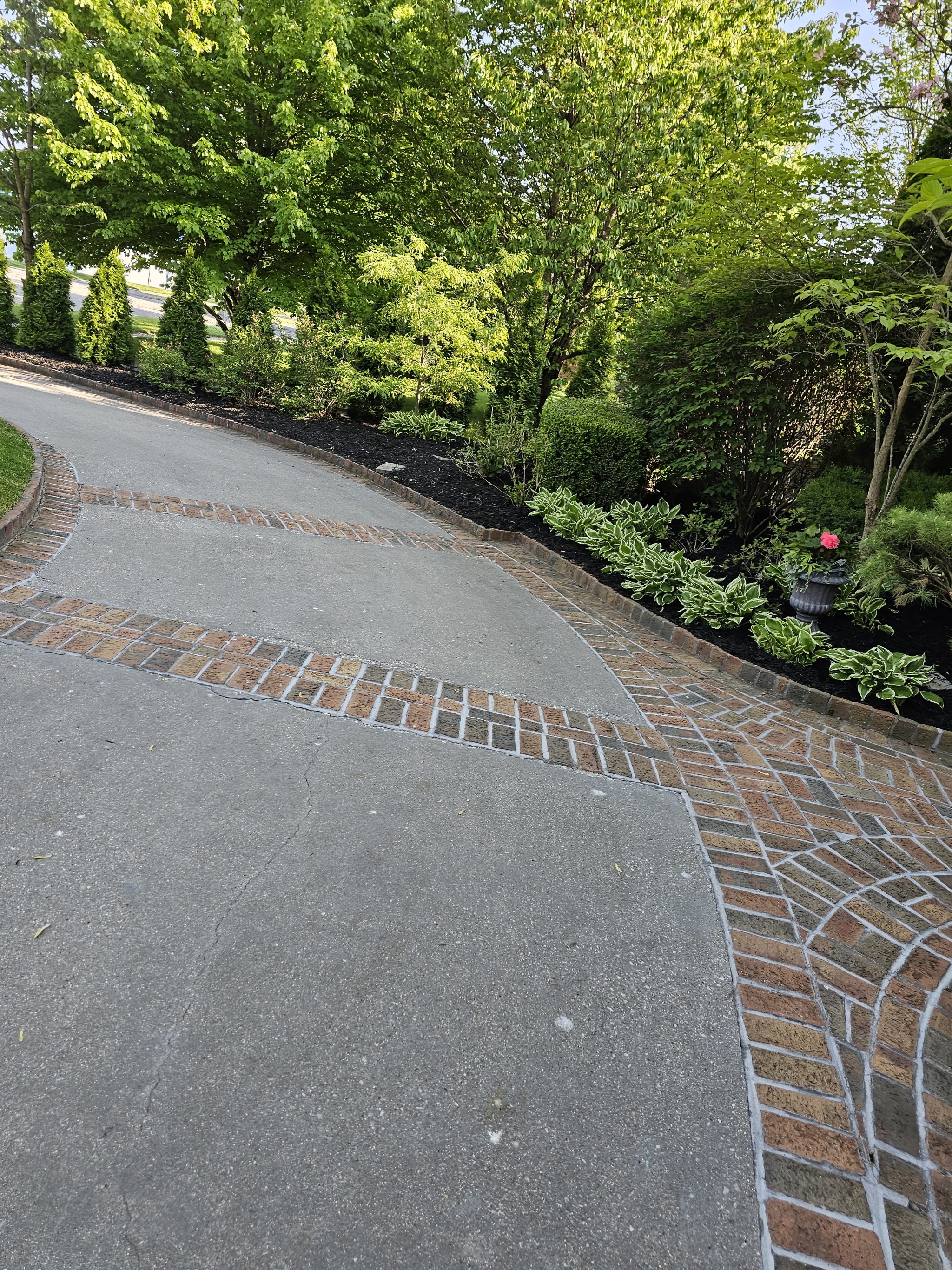Garden edge detail